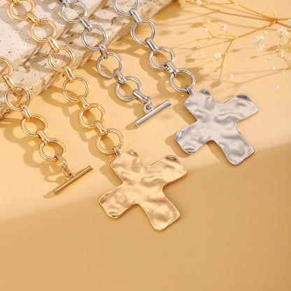 Cross Buckle Necklace