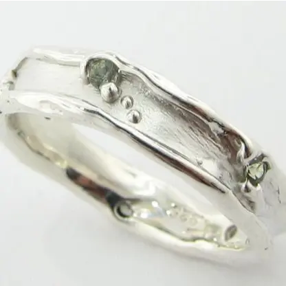 Vintažinis sidabrinis žiedas